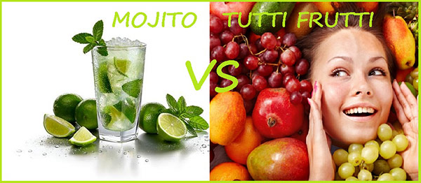 Mojito VS. Tutti Frutti